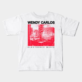 Wendy Carlos electronic music Kids T-Shirt